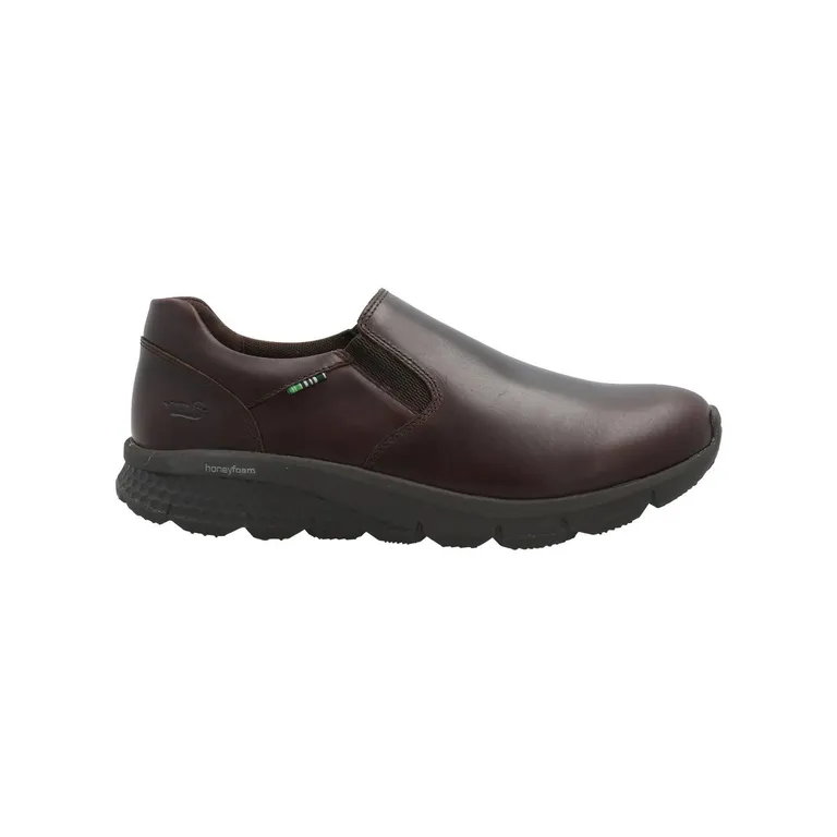 Zapato Cuero Hombre Vicudi Café Oscuro