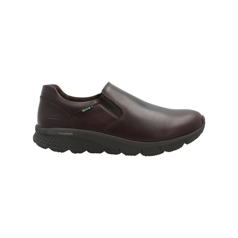 ROCKFORD - Zapato Cuero Hombre Vicudi Café Oscuro ROCKFORD