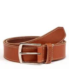 GUANTE - Cinturón - Hombre - Clasico Informal - - Camel