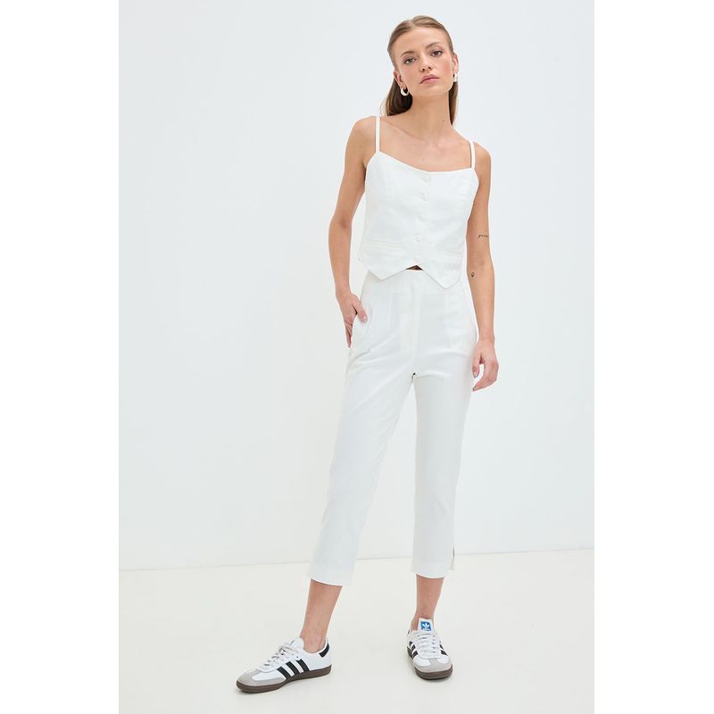 IO - Pantalon Crudo Mujer Io