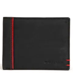 GUANTE - Billetera - Con Flap - - Negro