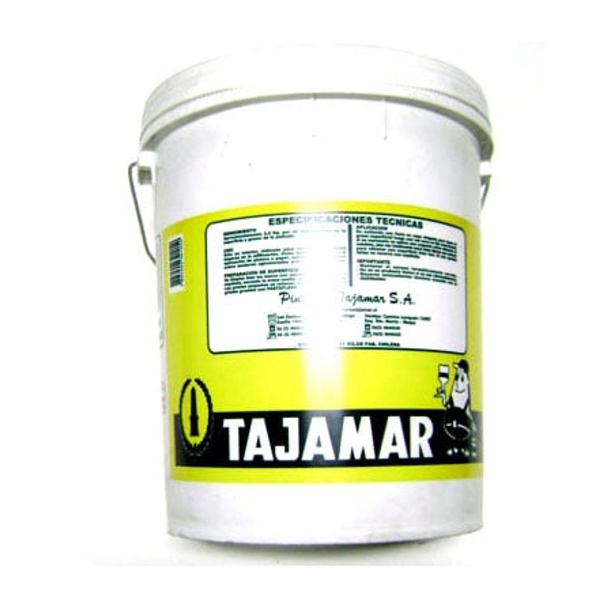 TAJAMAR - LATEX TINETA 4GAL BLANCO TAJAMAR
