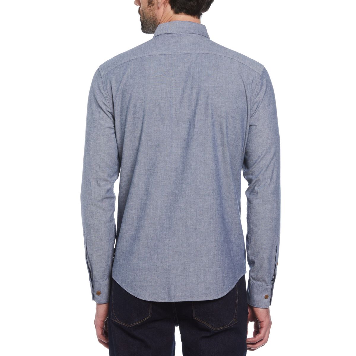 ORIGINAL PENGUIN - Camisa De Hombre Chambray Azul