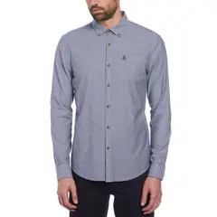 ORIGINAL PENGUIN - Camisa De Hombre Chambray Azul