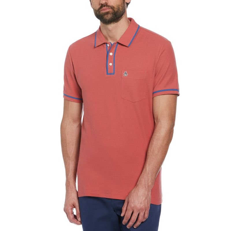 ORIGINAL PENGUIN - Polera Polo De Hombre The Earl Coral Original Penguin