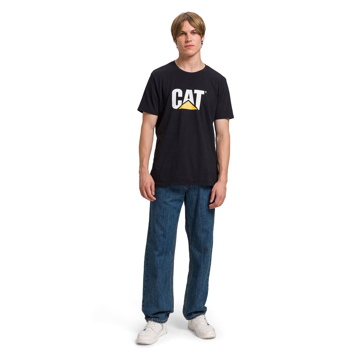 CAT - Jeans Rigid Denim Straight Hombre Azul Marino CAT