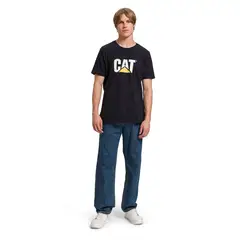 CAT - Jeans Rigid Denim Straight Hombre Azul Marino