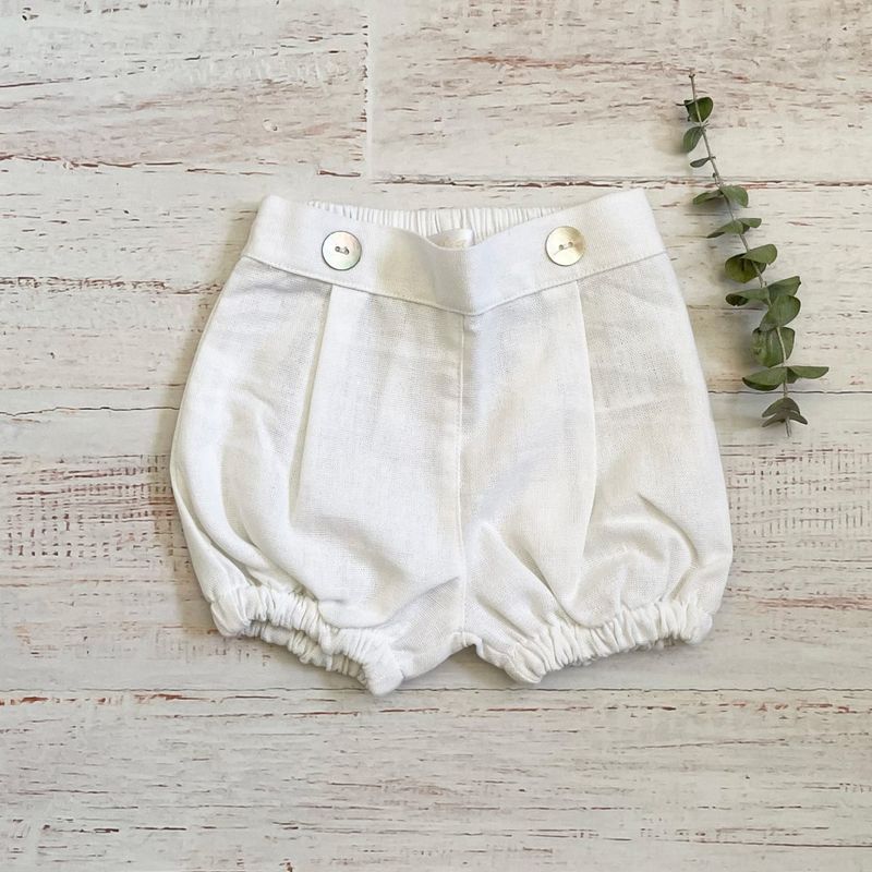 WAWABABY - Short Wawa Blanco Ilusión