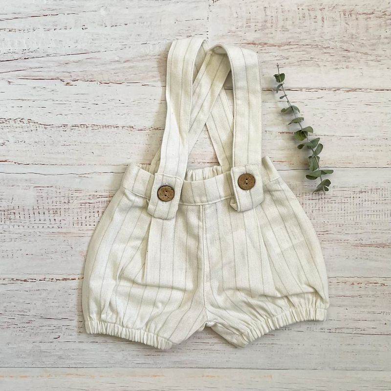 WAWABABY - Short Bombacho Wawa Adrian Beige