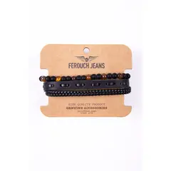 FEROUCH - Pulsera Bahamas Negro