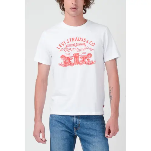 LEVIS - Polera Hombre Graphic Tee Blanco