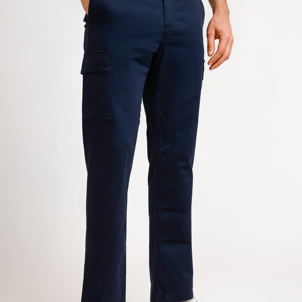 ORIGINAL PENGUIN - Pantalón De Hombre Algodón Liso Navy