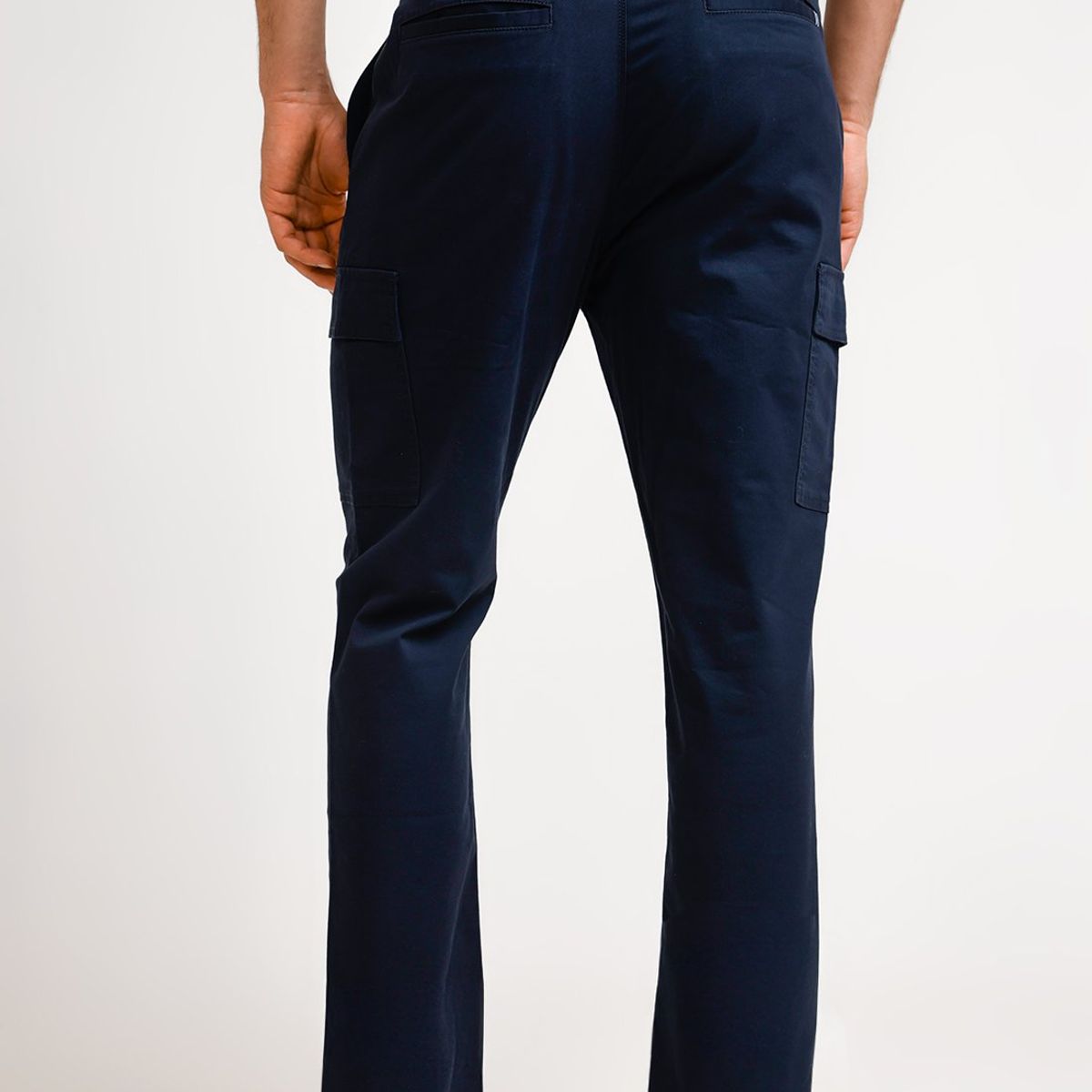 ORIGINAL PENGUIN - Pantalón De Hombre Algodón Liso Navy