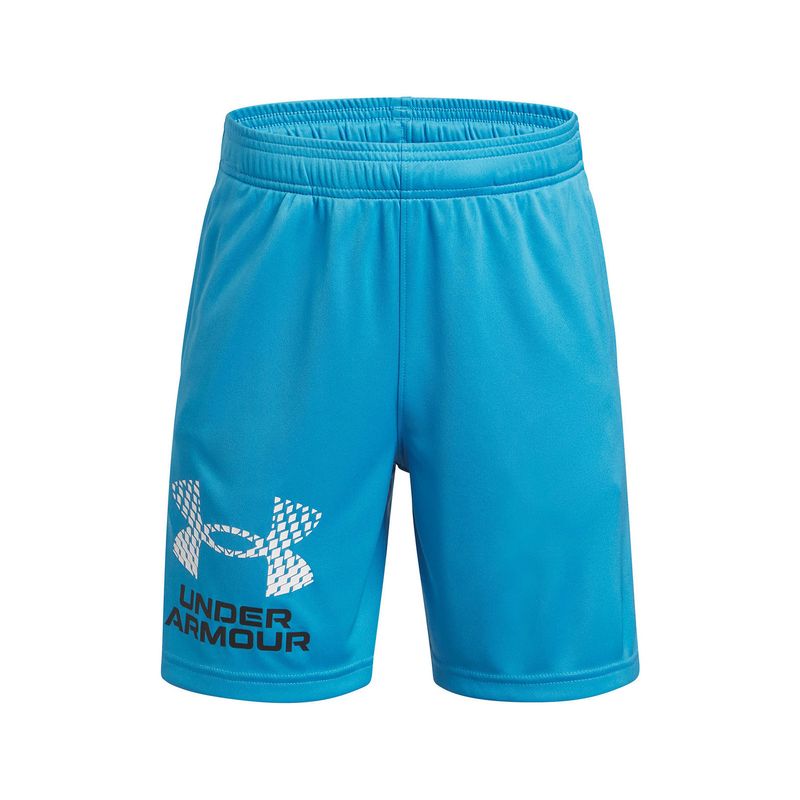 UNDER ARMOUR - Shorts UA Tech Logo Para Niños Azul UNDER ARMOUR