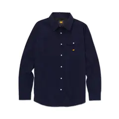 CAT - Camisa Lightweight Western Azul Marino Hombre