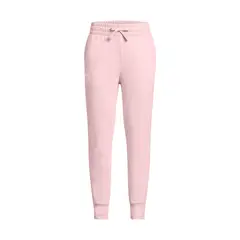 UNDER ARMOUR - Jogger UA Rival fleece rosado para niñas