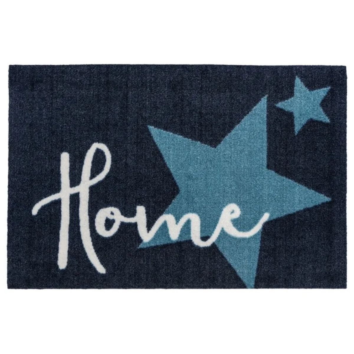 GENERICO - Alfombra Limpia Pies Limpieza Zapatos Hogar Bienvenida Azul