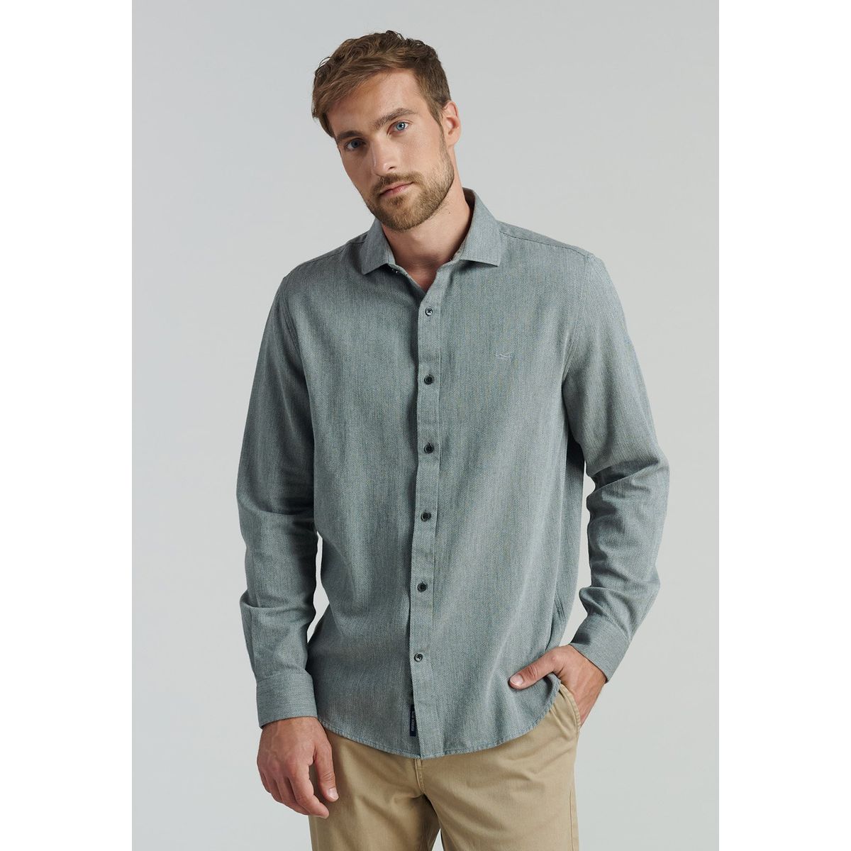 FEROUCH - Camisa Dallas Fr Gris Ferouch