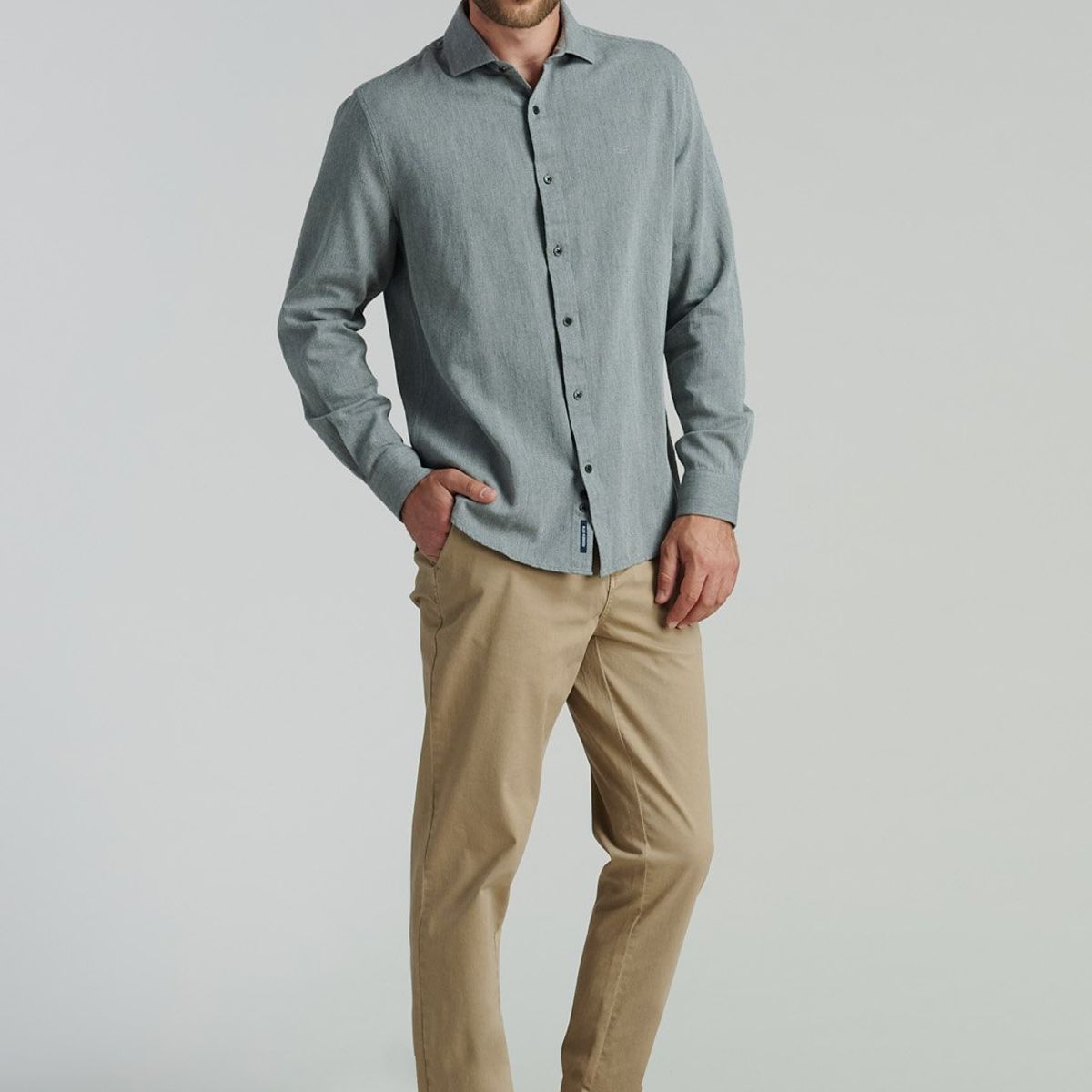 FEROUCH - Camisa Dallas Fr Gris Ferouch