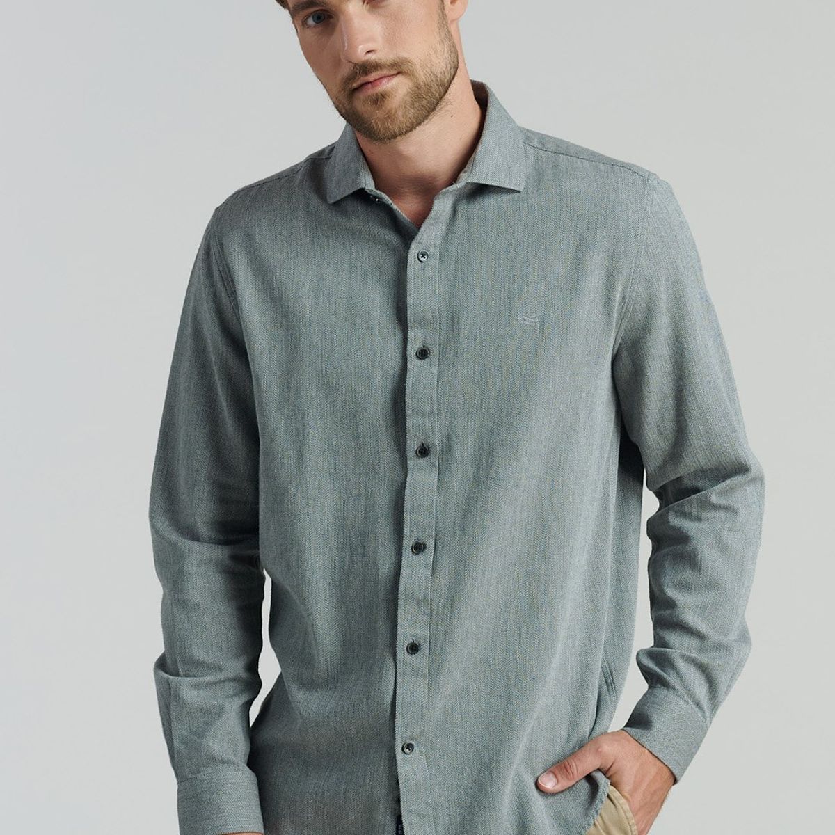 FEROUCH - Camisa Dallas Fr Gris Ferouch