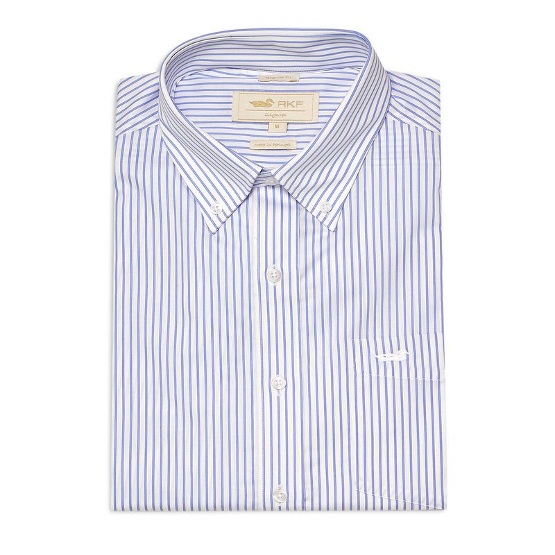 ROCKFORD - Camisa Easyiron Hombre Azul ROCKFORD