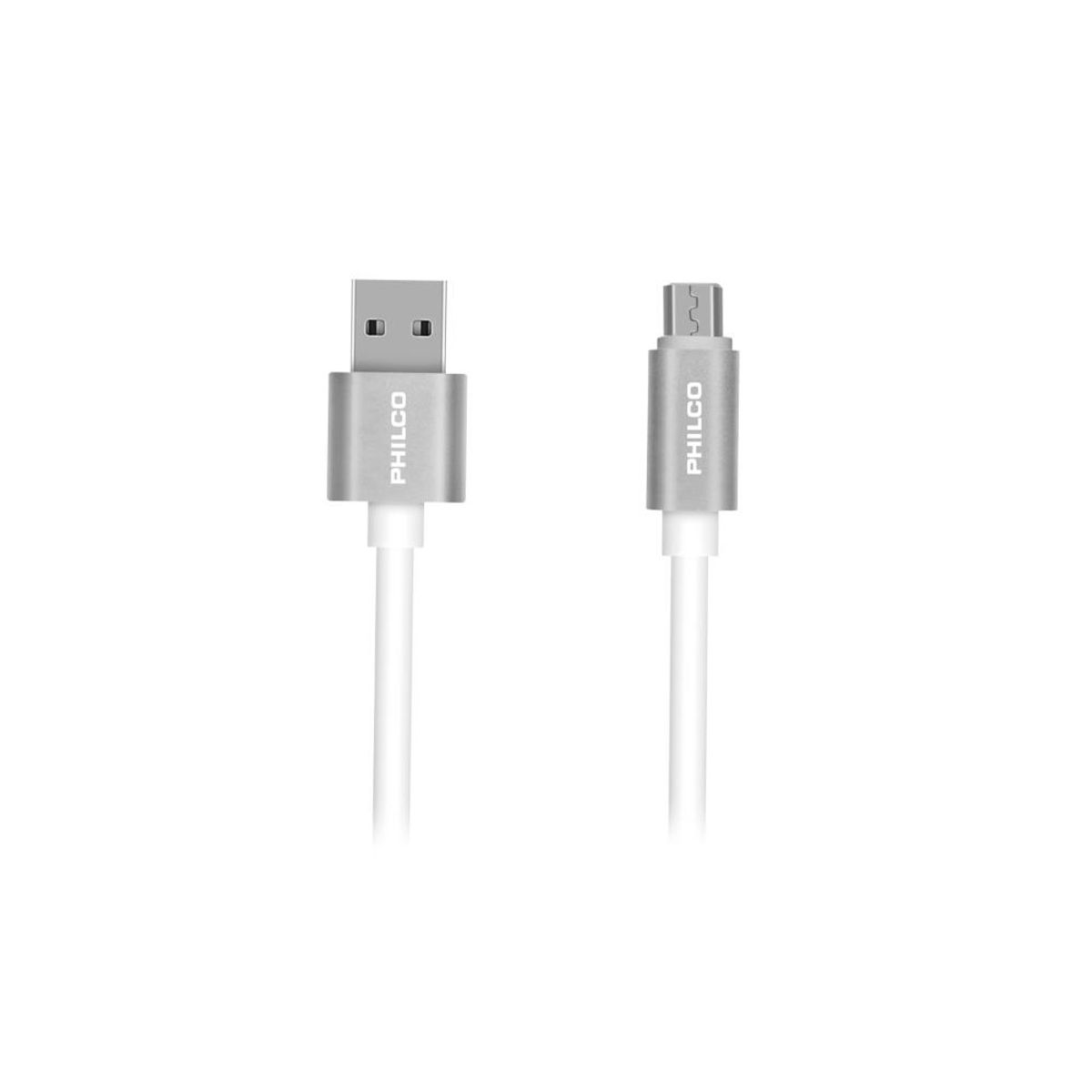 PHILCO - CABLE DE CARGA 3.0  Y DATOS MICRO USB 1MT PHILCO