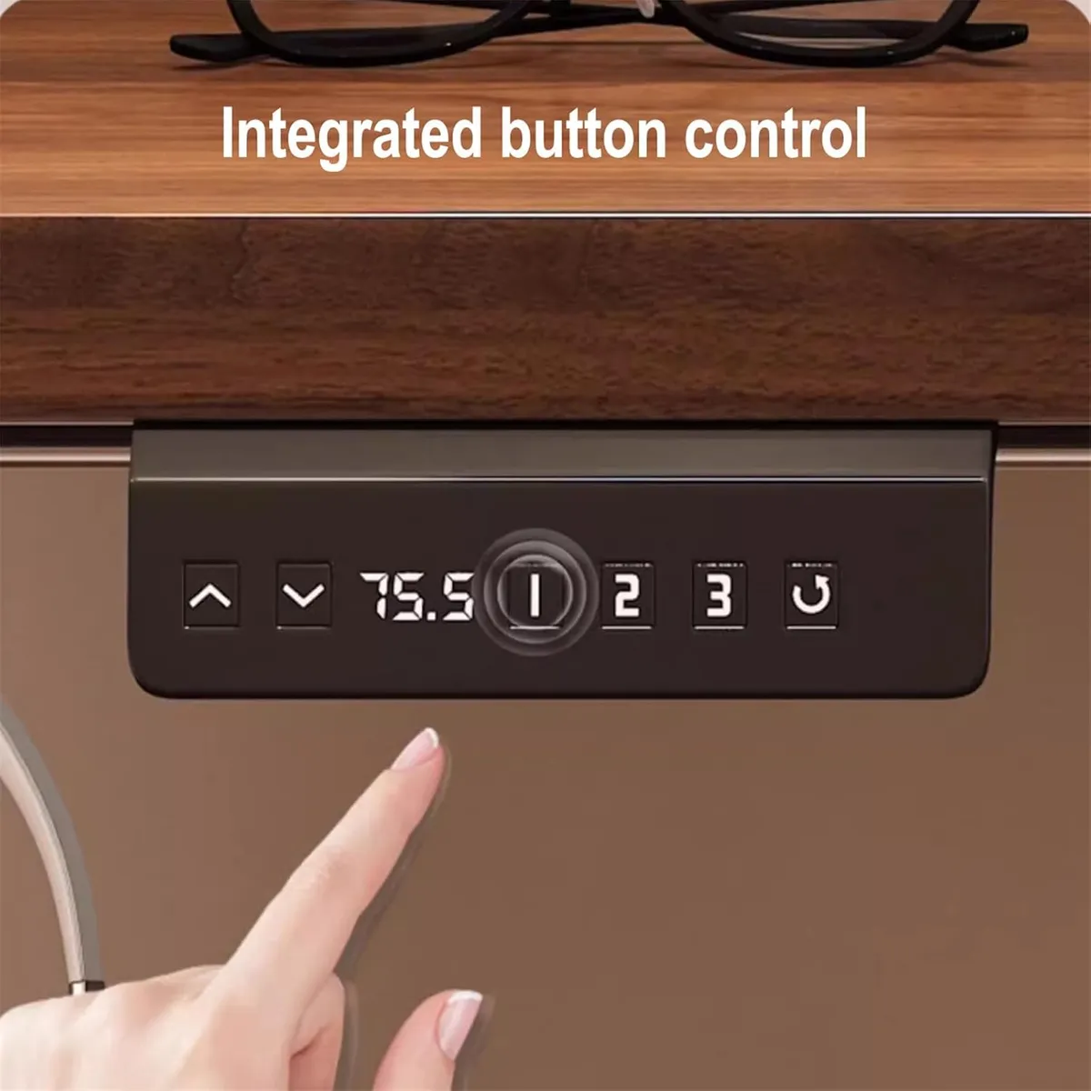 GENERICO - Mesa escritorio de oficina ergonómico altura ajustable120x60 cm