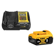 DEWALT - Kit Cargador Rápido Dcb115 / Batería Xr 20v 5ah