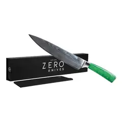 ZERO KNIVES - Cuchillo 80 - - Bright Series - Verde