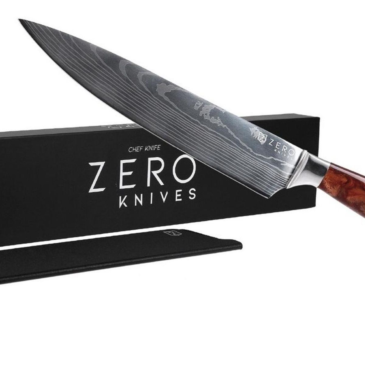 ZERO KNIVES - Cuchillo 80 - Zero Knives - Bright Series - Cafe