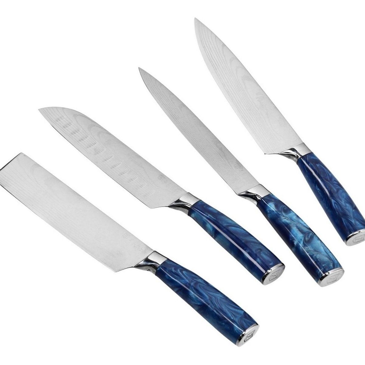 ZERO KNIVES - Set 8 Cuchillos - Zero Knives - Bright Set - Azul