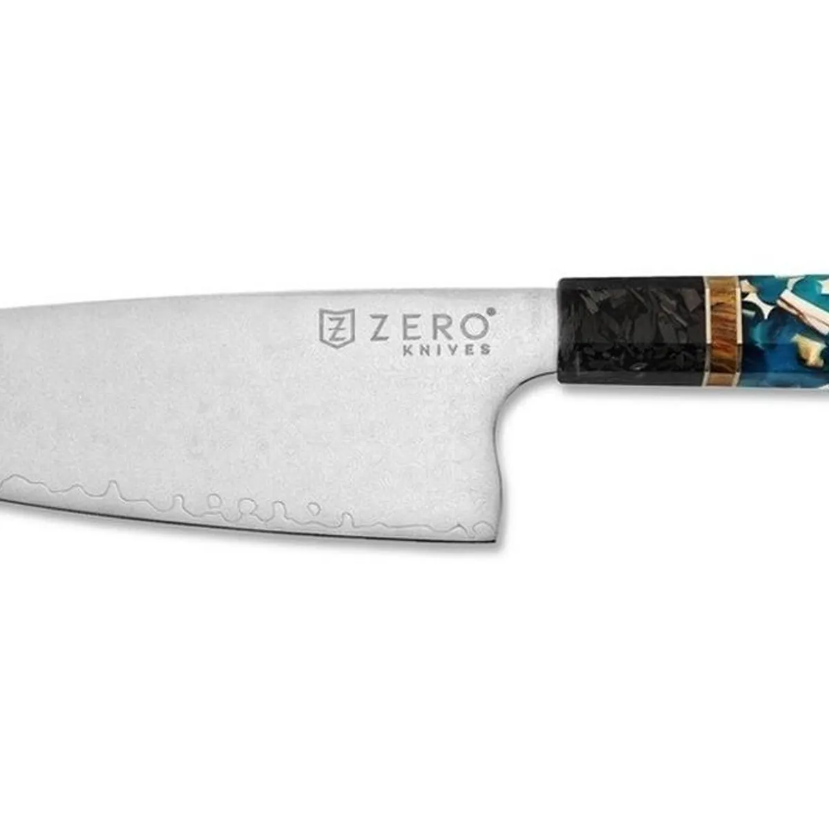 ZERO KNIVES - Cuchillo Acero Damasco 80 - Zero Knives - Blend Mammoth