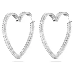JB JOYAS BARON - Aros Swarovski Matrix Corazon