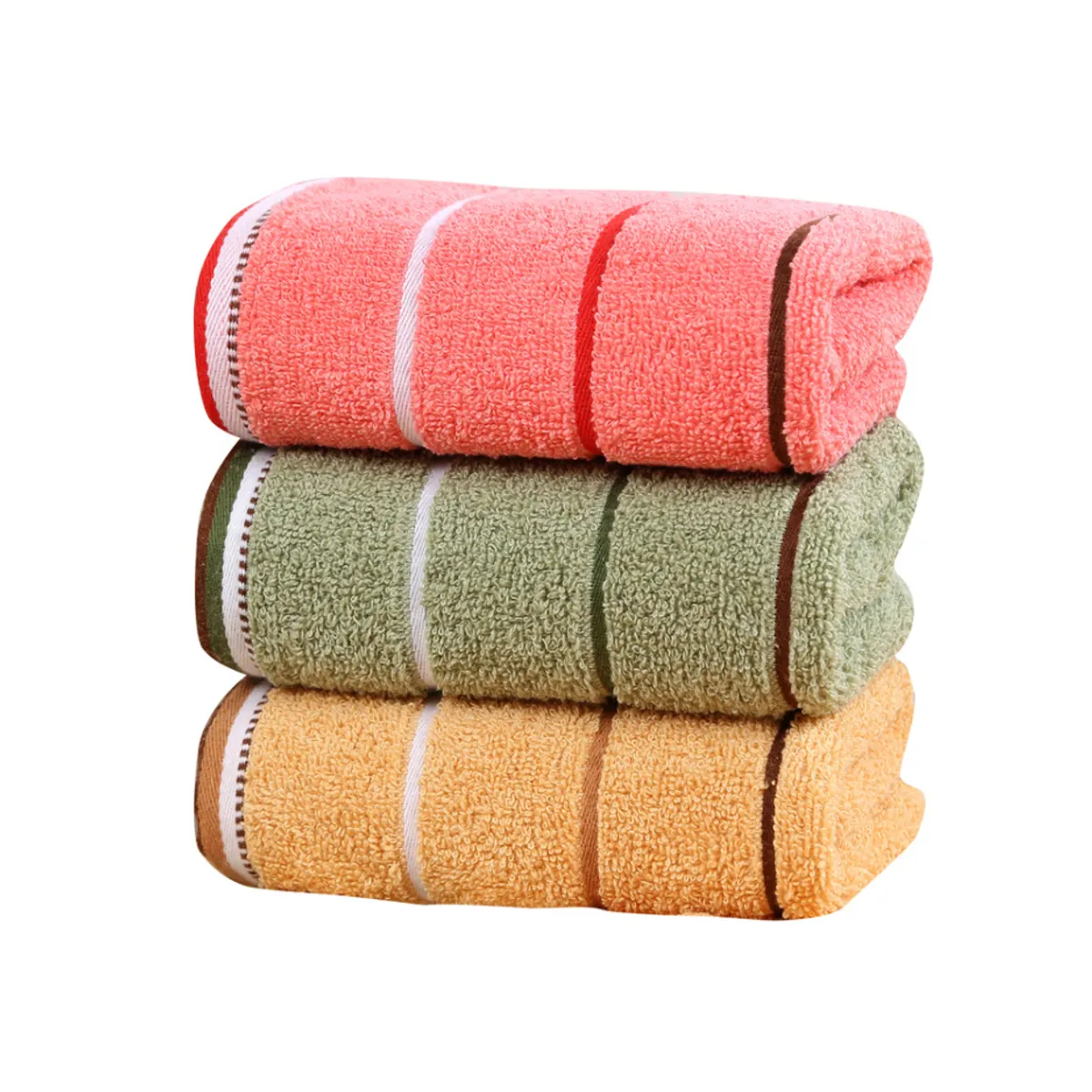 GENERICO - Pack De 6 Toallas De Algodon 75x34 cm Paños Cocina Baño