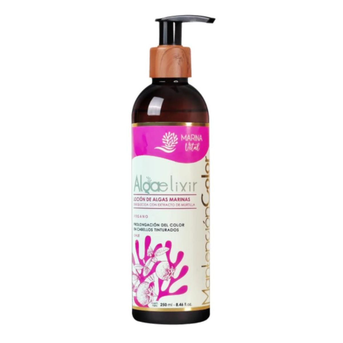 MARINA VITAL - Loción AlgaElixir Mantención Color 250 ml Marina Vital