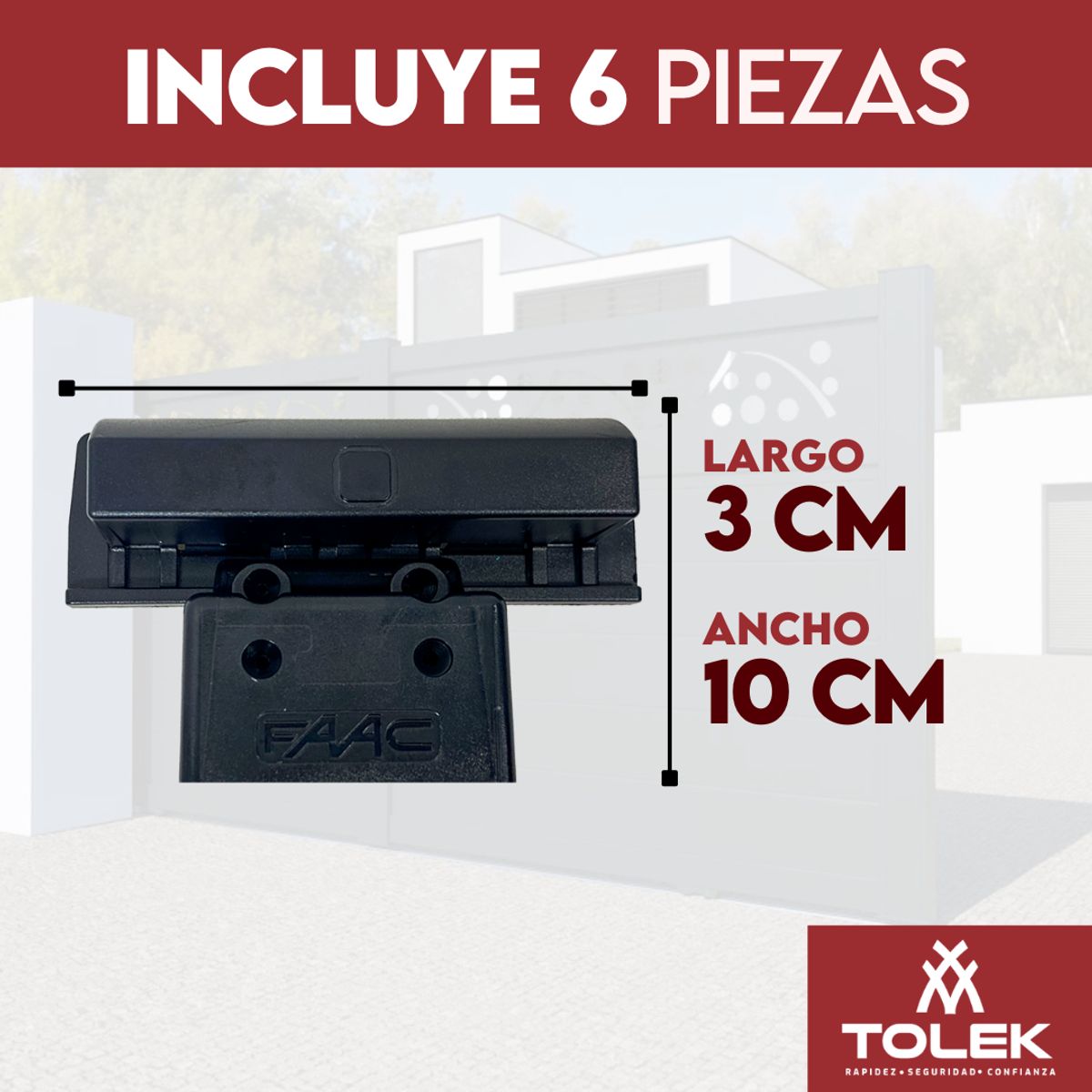 FAAC - Imanes Para Motor Portón Faac Original