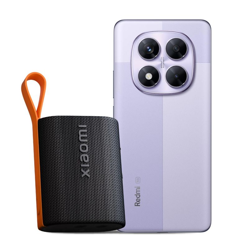 XIAOMI - KIT Celular Redmi Note 14 Pro 5G 256GB Lavender Purple + Xiaomi Sound Pocket 5W