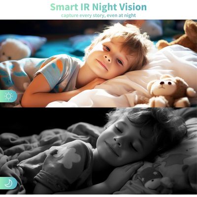 Imagen 2 del producto Cámara Seguridad Wifi 2MP Full HD 360° Visión Nocturna