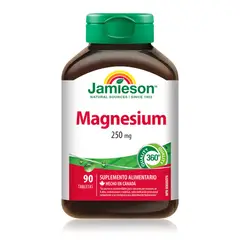 JAMESON - Magnesio Ultra Fuerte Jamieson 250mg 90 Tabletas