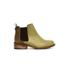 GIANI DAFIRENZE - Botin Mujer De Cuero Tina Verde C3