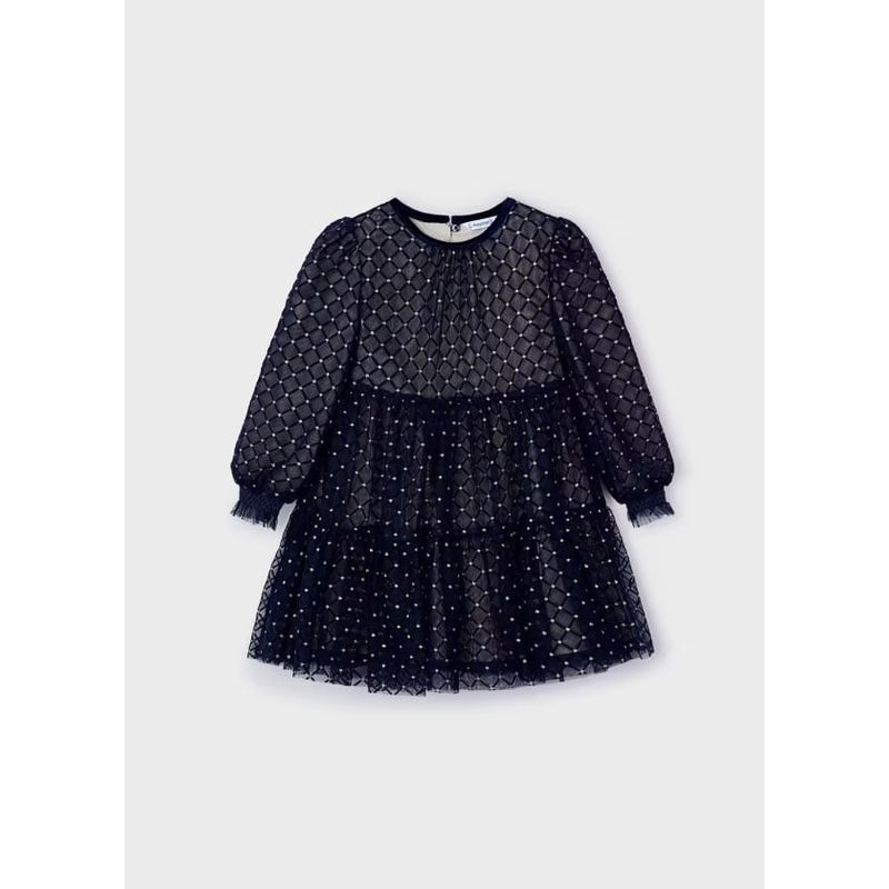 MAYORAL - Elegante y delicado Vestido tul fantasía niña