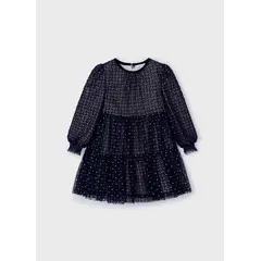 MAYORAL - Elegante y delicado Vestido tul fantasía niña