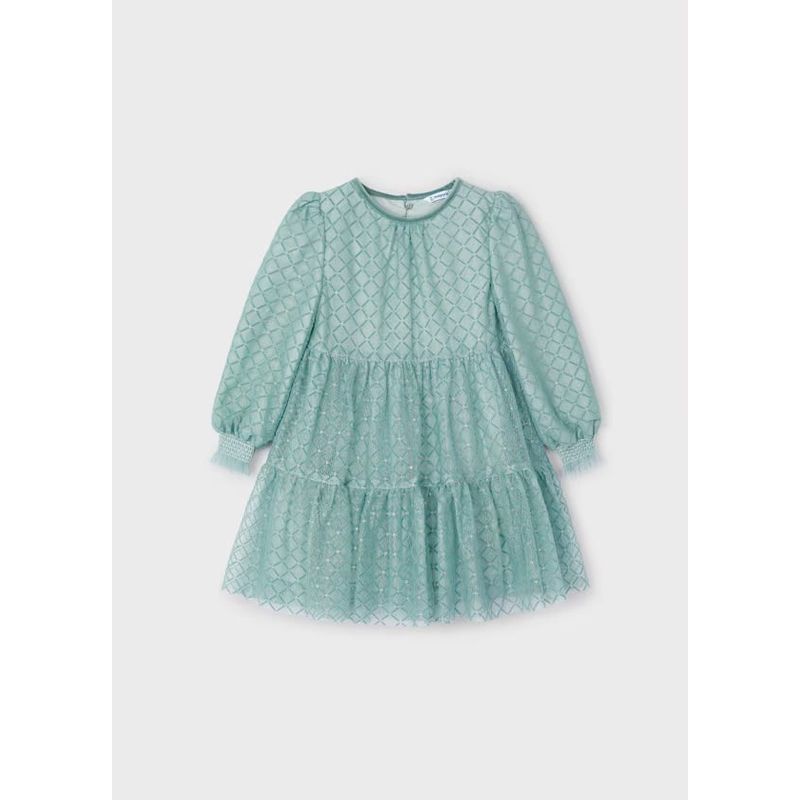 MAYORAL - Elegante y delicado Vestido tul fantasía niña