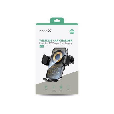 Imagen 2 del producto Soporte de Teléfono Inalámbrico X11 para auto Fast Charge 15W