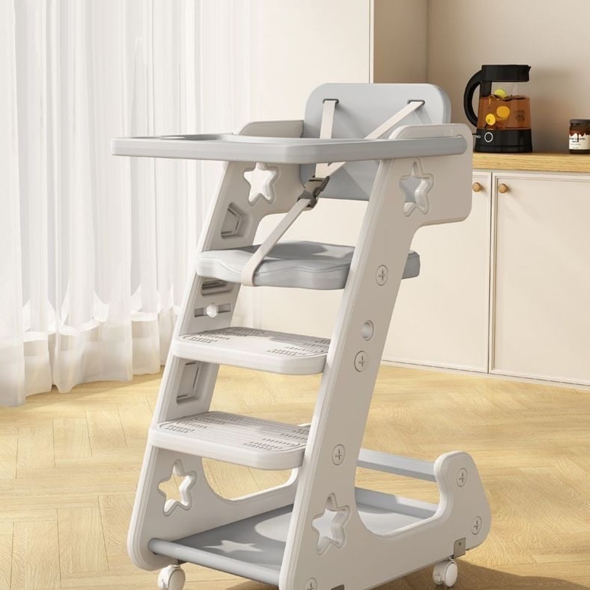 LUBABYCAS - Silla De Comer Multifuncional Growth Cafe LuBabycas