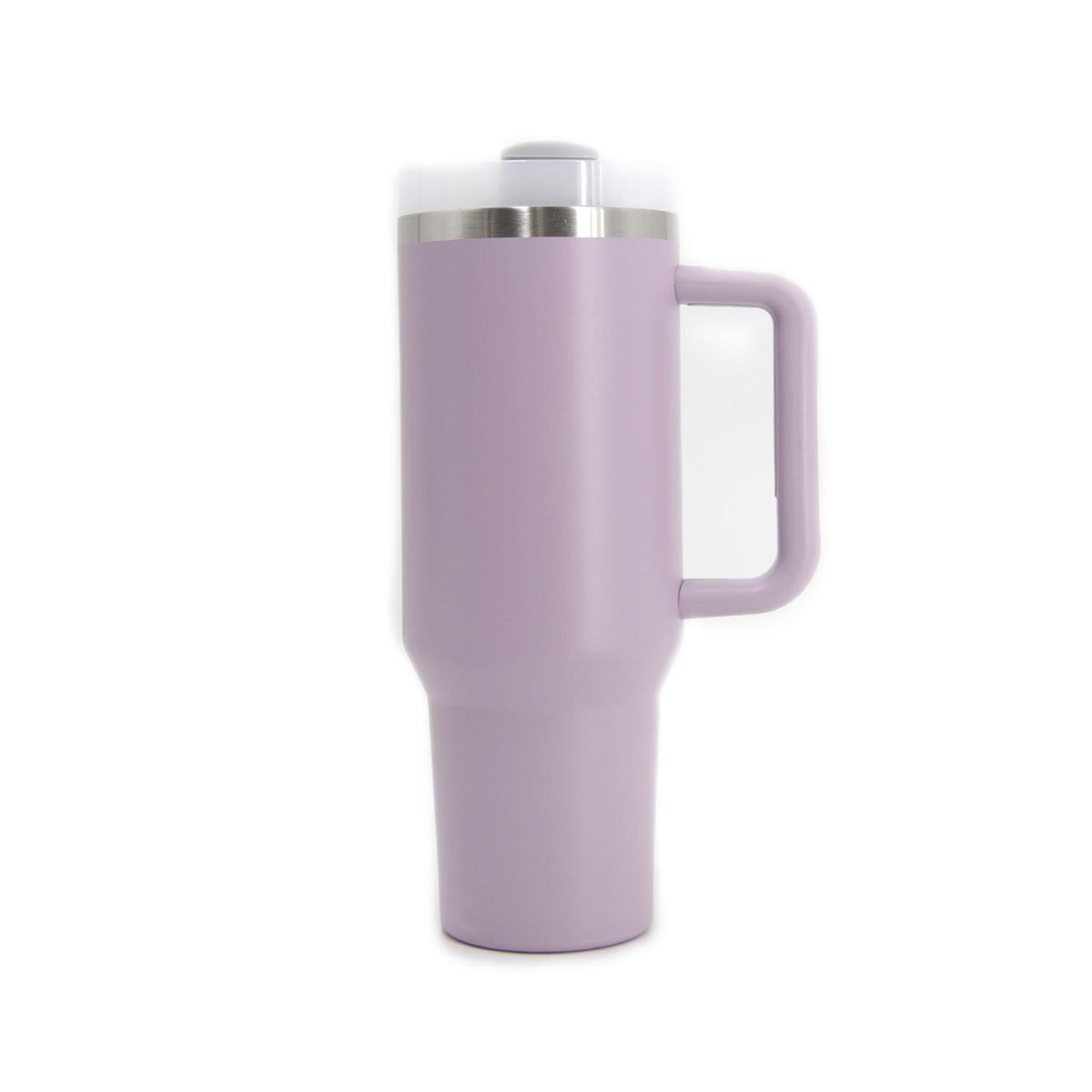 GENERICO - Vaso botella térmica 1200 ml con bombilla - Lila - 1