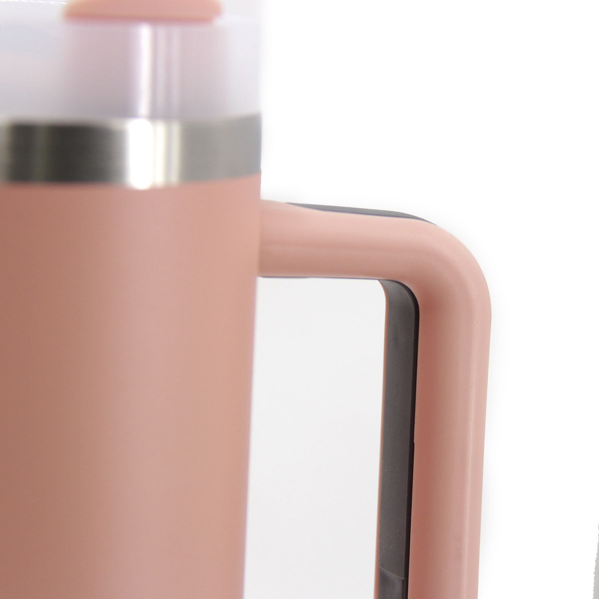 GENERICO - Vaso botella térmica 1200 ml con bombilla - Rosa - 1