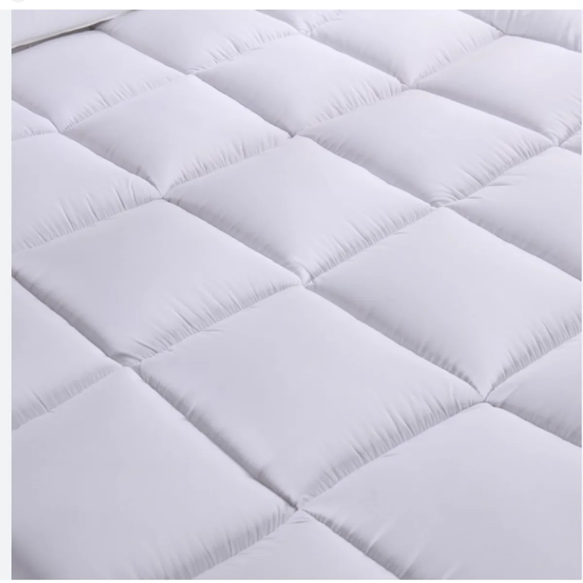 CUISINE BY IDETEX - Cubrecolchón Topper Ultra Acolchado King Marca Ilussions