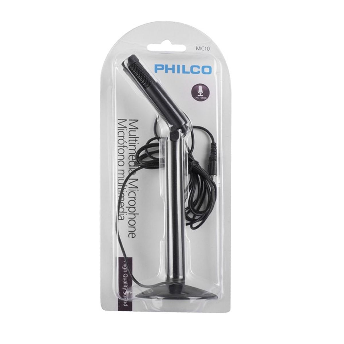 PHILCO - Microfono Multimedia Philco MIC10 Jack 35mm