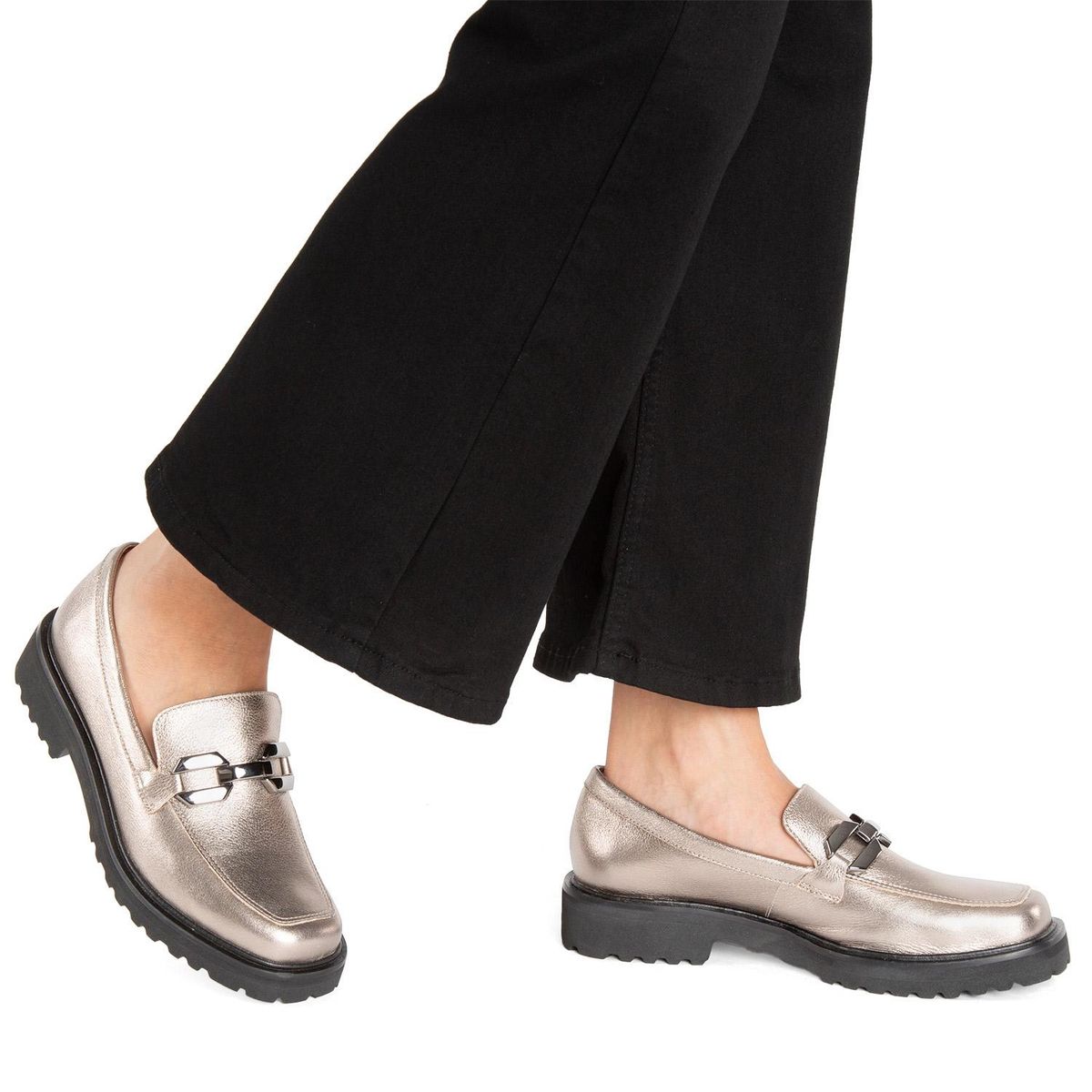 GACEL - Mocasin - Mujer - Aileen - Gacel - Acero